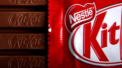 Choc horror: Irish to blame as KitKat set to lose protected EU status