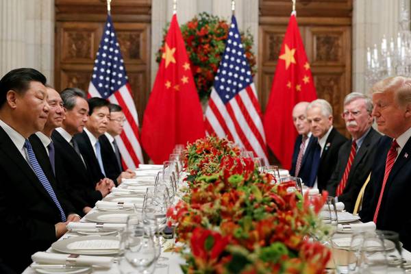 Trump hails tariff agreement with China and Nafta replacement