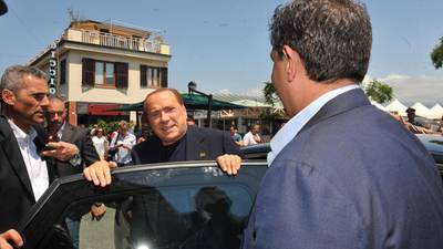 Berlusconi endorses opposing candidate in rally confusion