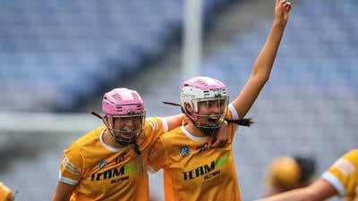 Four-goal Dervla Cosgrove fires Antrim to victory in junior camogie final 