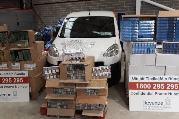 Money and cigarettes seized suspected of funding criminal activity – Revenue