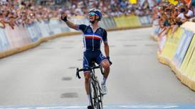 Julian Alaphilippe retains rainbow jersey as he defends world title in Belgium