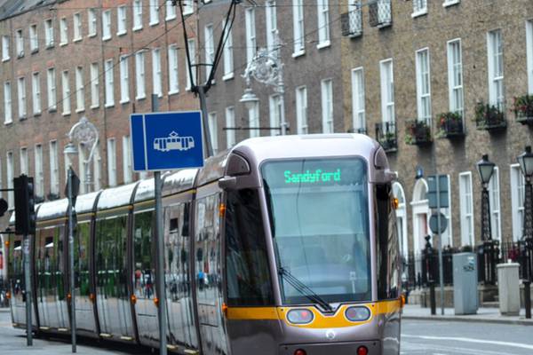 Widespread disruption to Luas lines caused by electrical fault