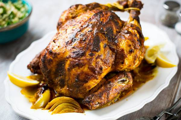 One-pot  Indian roast chicken