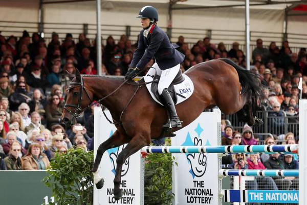 Piggy French wins first Badminton trials title on Irish-bred horse