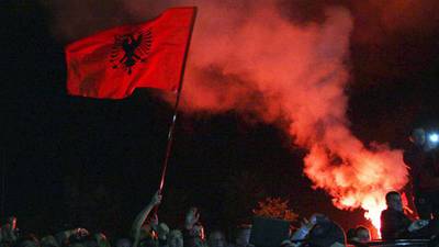 Uefa charge Serbia and Albania over abandoned Euro qualifier