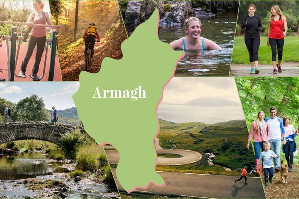 Co Armagh: one walk, one run, one hike, one swim, one cycle, one park and one outdoor gym