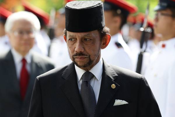 Brunei introduces death by stoning as punishment for gay sex