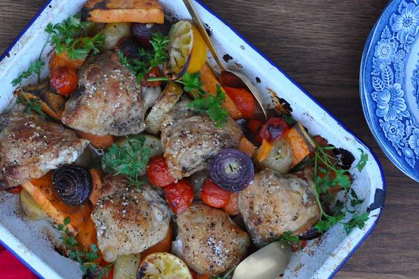 Tray bien: A delicious chicken roast without the painful clean-up