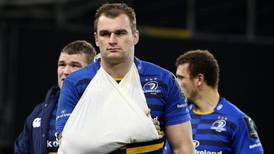 Leinster’s Rhys Ruddock out for up to six weeks with broken arm