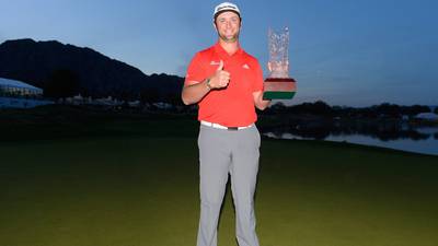 Jon Rahm moves up to second in the world with win in California