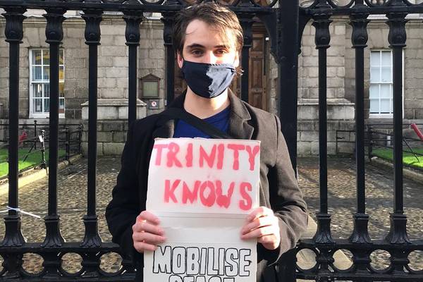 Climate activist charged with trespassing at TCD to spend Christmas in jail