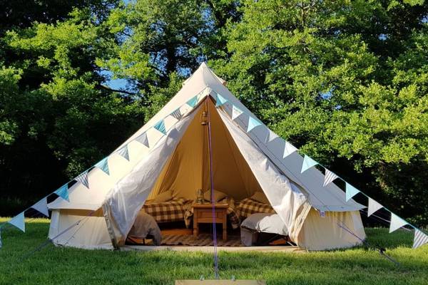 Ireland’s first pop-up glamping site offers adult-only weekends