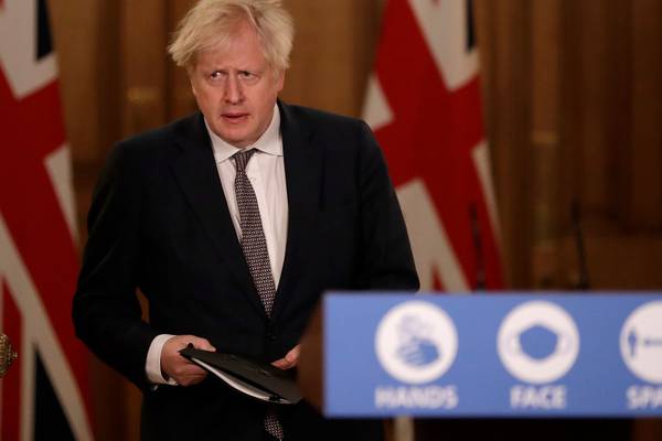 Johnson draws back from cancelling easing of UK restrictions for Christmas