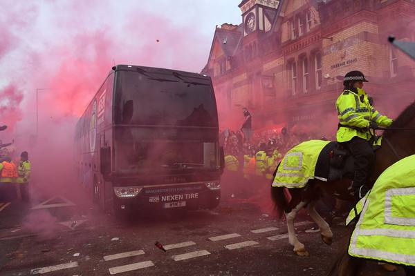 Man City seek assurances over safety of team coach at Anfield