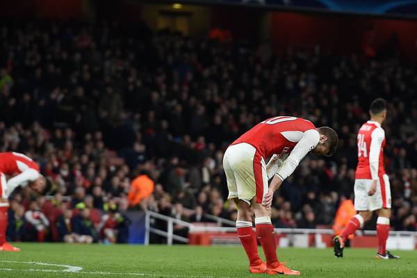The Twitter reaction to Arsenal’s Champions League embarrassment