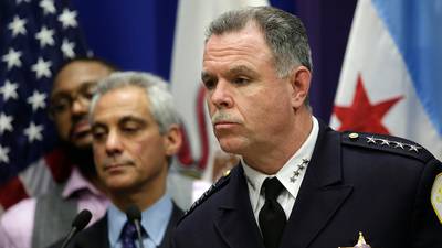 Chicago police chief ousted after  officer is charged with  killing