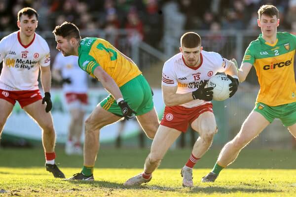 Dominant Tyrone spark into life to ease past Donegal