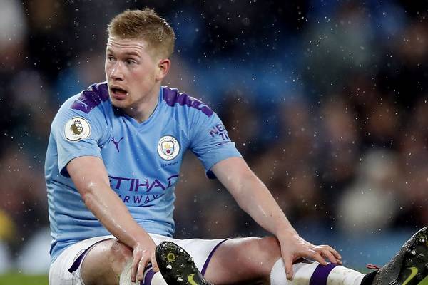 Kevin De Bruyne admits European ban could force him to leave Manchester City