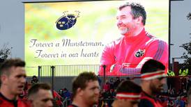 Munster v Connacht: Anthony Foley to be remembered