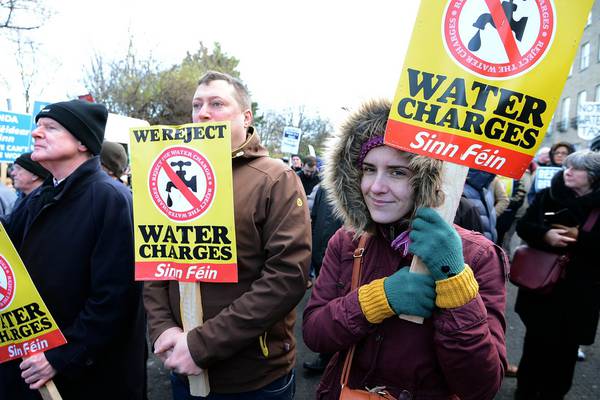 The compromises of the water charges committee unravel spectacularly