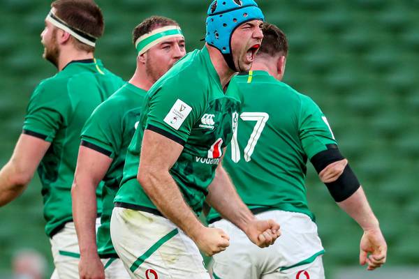 Ireland come out firing to sweep past England despite Aki red card