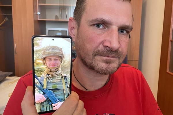 ‘I went for my son’: Ukrainians pin hopes on prisoner swaps to bring soldiers home from Russia