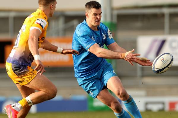 Johnny Sexton to make Leinster return against Harlequins on Friday