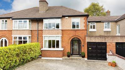 Extended 1940s semi-d in Clonskeagh for €895,000