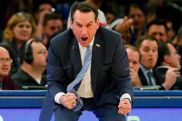 Peculiarly magnetic Coach K plans for a memorable last dance