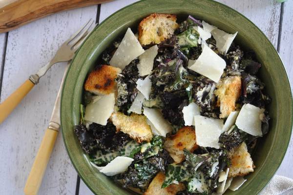 When it comes to decadent dressings, all kale Caesar