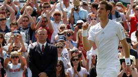 Andy Murray in a hurry at Wimbledon