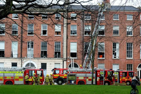 150 people living in three Dublin houses where fire occurred, Dáil told