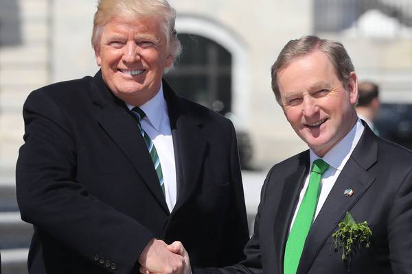 Donald Trump describes  Enda Kenny as his ‘new friend’