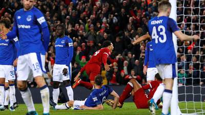 Virgil van Dijk nets on his debut to break Everton hearts