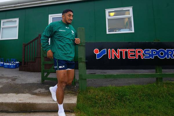 Aki and Carty set for Connacht returns against Leinster on Friday