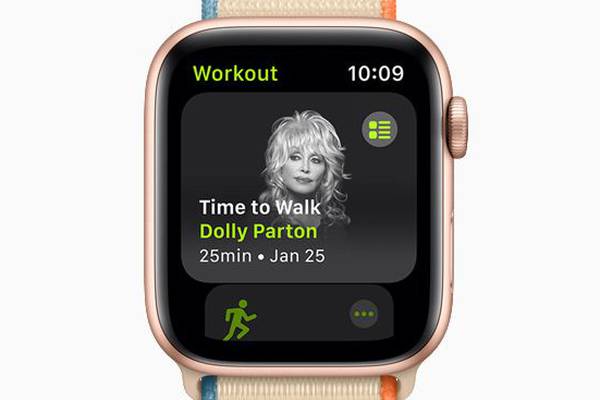 Up your fitness by taking a walk with Dolly Parton