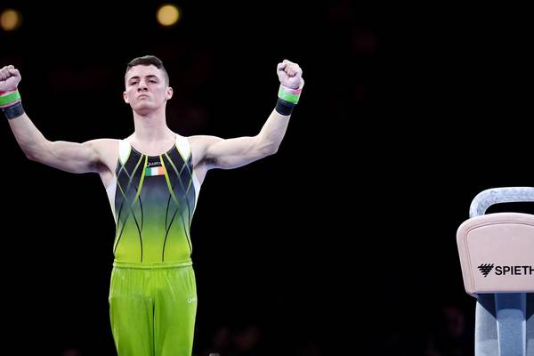 Rhys McClenaghan makes history by taking bronze at World Championships