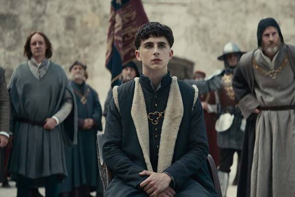 The King: Timothée Chalamet stars in a hunk of medieval hokum