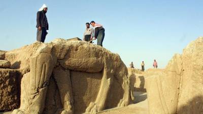 Islamic State destroys historic city of Nimrud