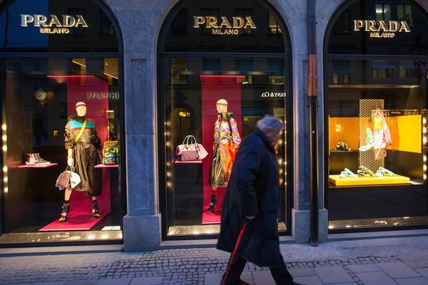 Prada sales improve in 2017 after revenues drop 10% in 2016