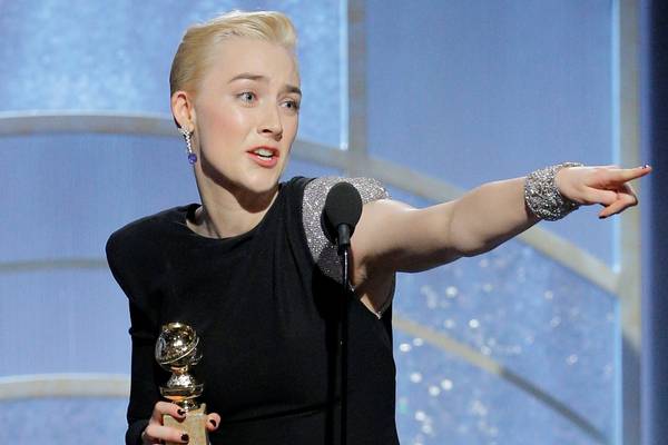 Saoirse Ronan wins best actress at Golden Globes