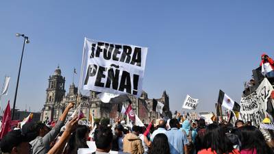 Unrest in Mexico  as petrol prices climb and Trump ascends