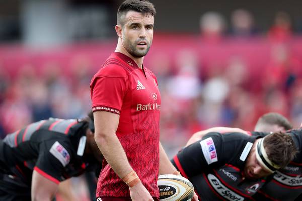 Munster sign scrumhalf as cover for injured Conor Murray