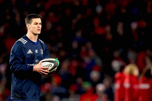 Johnny Sexton ruled out of Leinster’s clash with Wasps