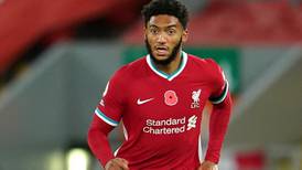 Liverpool’s Joe Gomez out for ‘significant part’ of season after knee surgery