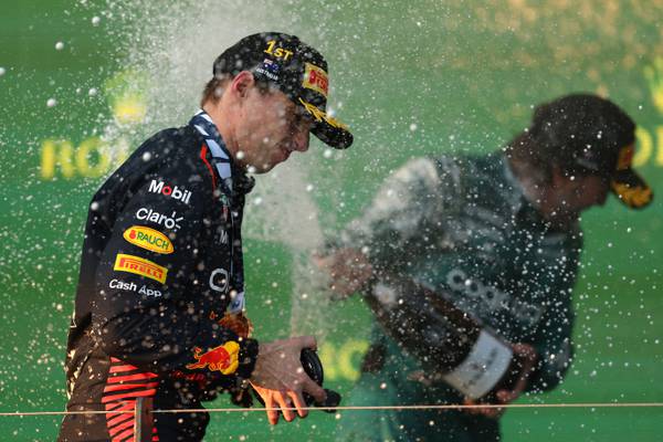 Max Verstappen wins Australian GP as chaotic F1 race finishes under safety car