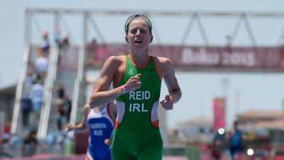 Aileen Reid misses out on triathalon medal and automatic Rio spot