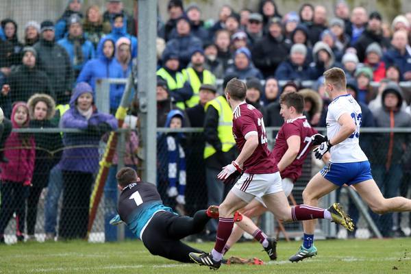 Both teams play better into the wind as Galway beat Monaghan