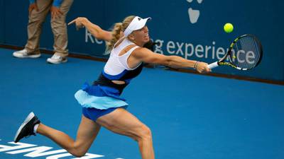 Wozniacki makes an early exit in Sydney